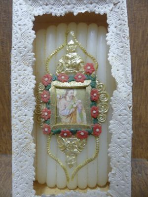 Lichtmeß Wachsstock Weisendorf Museum 22.8.2024 klein